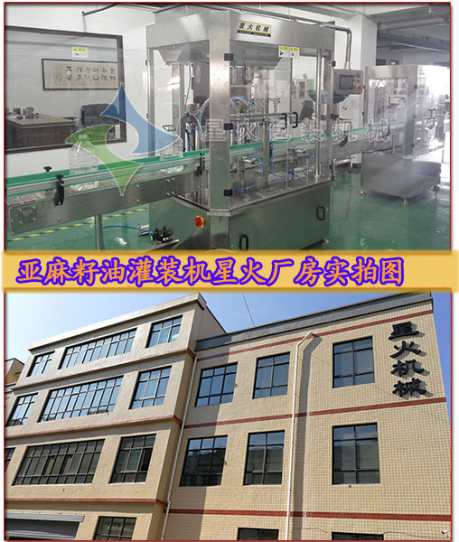 全自動(dòng)亞麻籽油灌裝機(jī)