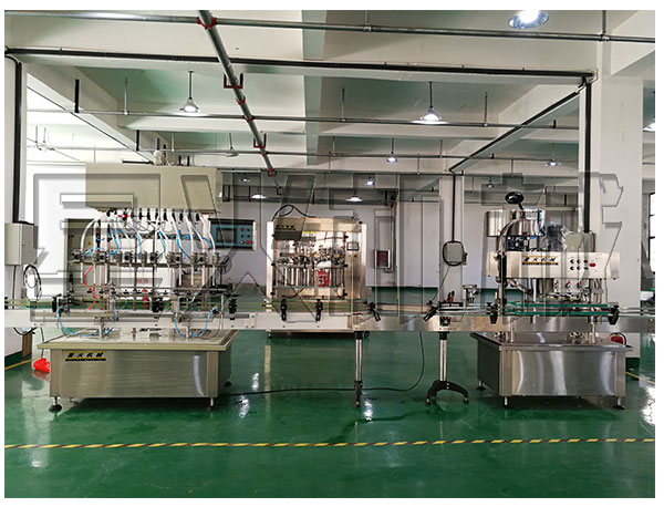 全套芝麻油全自動液體灌裝機/自動化芝麻油灌裝生產(chǎn)線